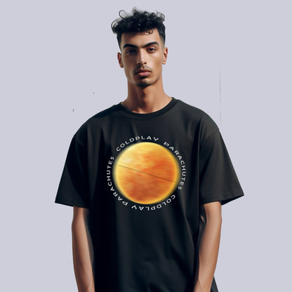 Coldplay Parachutes Cotton Oversized Unisex T-shirt